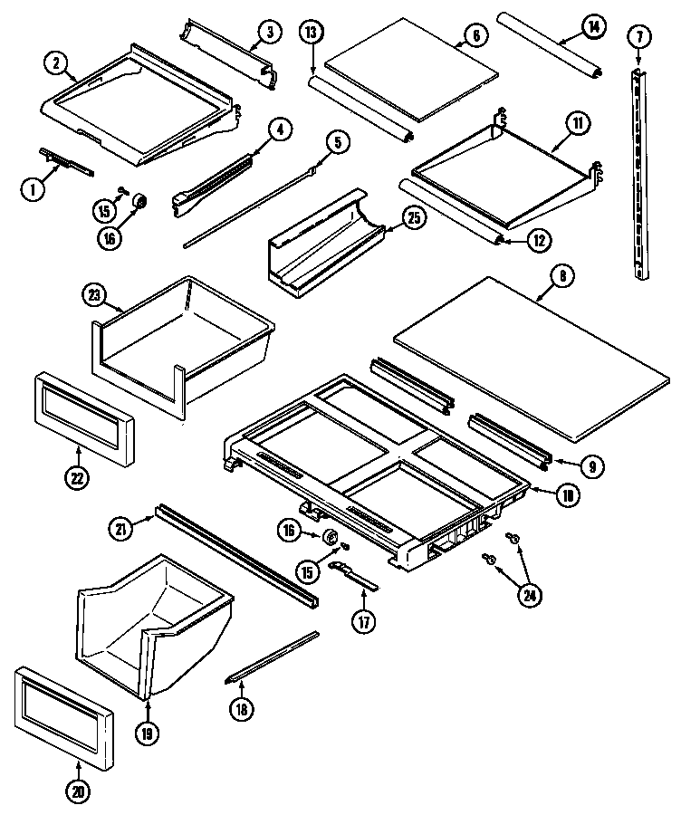 Shelves & accessories
