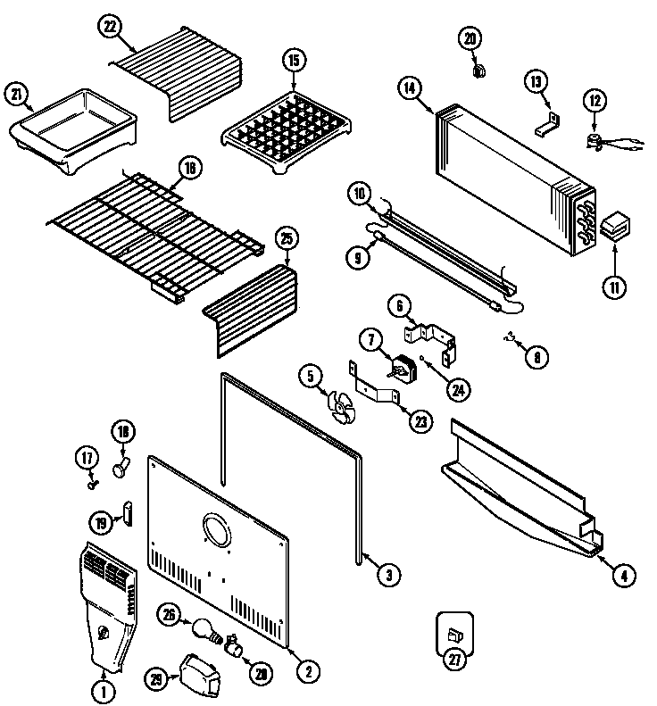 Freezer compartment