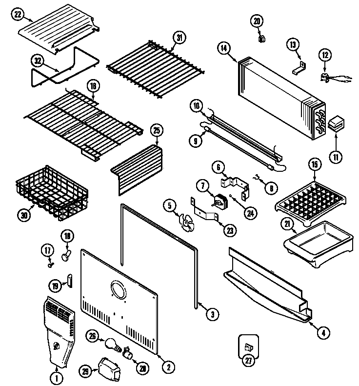 Freezer compartment