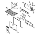 Norge NTF2110ARW freezer compartment diagram