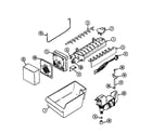 Norge NTF2110ARW ice maker diagram