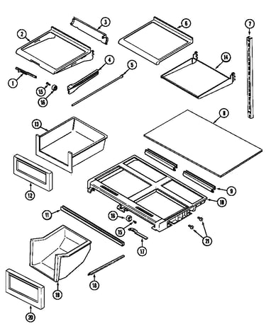 Shelves & accessories