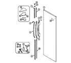 Maytag RSW2250AGE fresh food outer door diagram