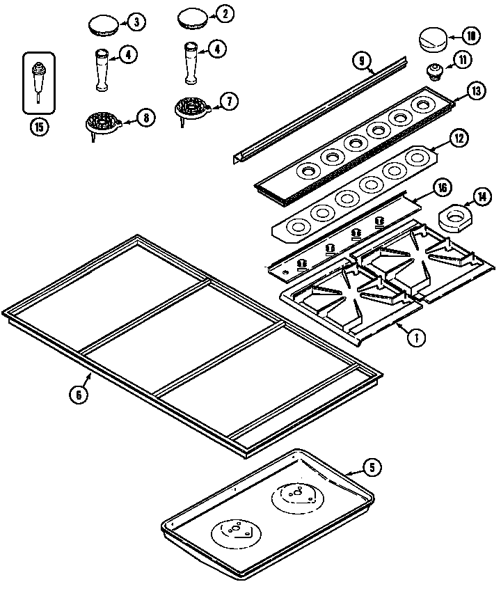Top assembly