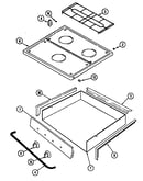 Top & burner box