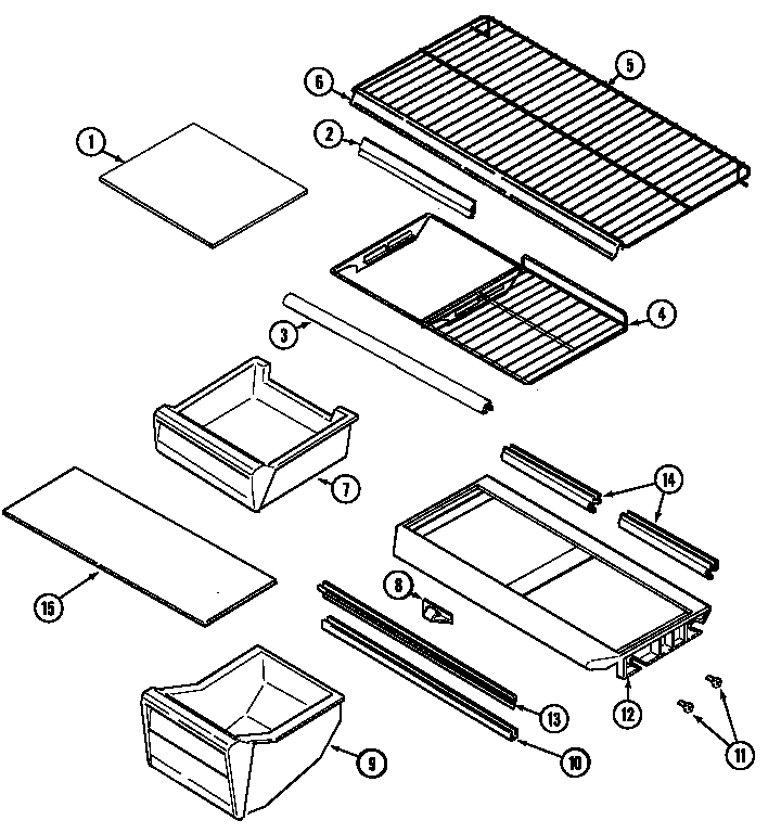 Shelves & accessories