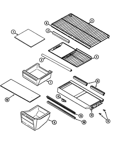 Shelves & accessories