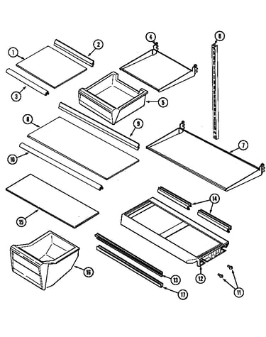 Shelves & accessories
