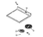 Magic Chef CER1450AAH top assembly diagram
