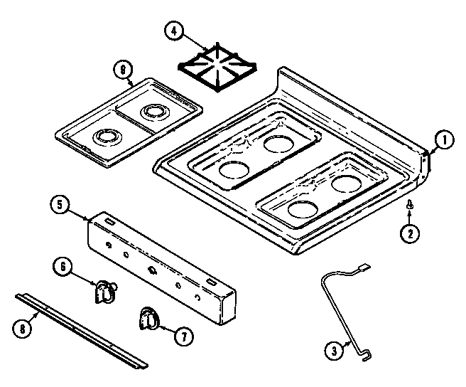 Top assembly