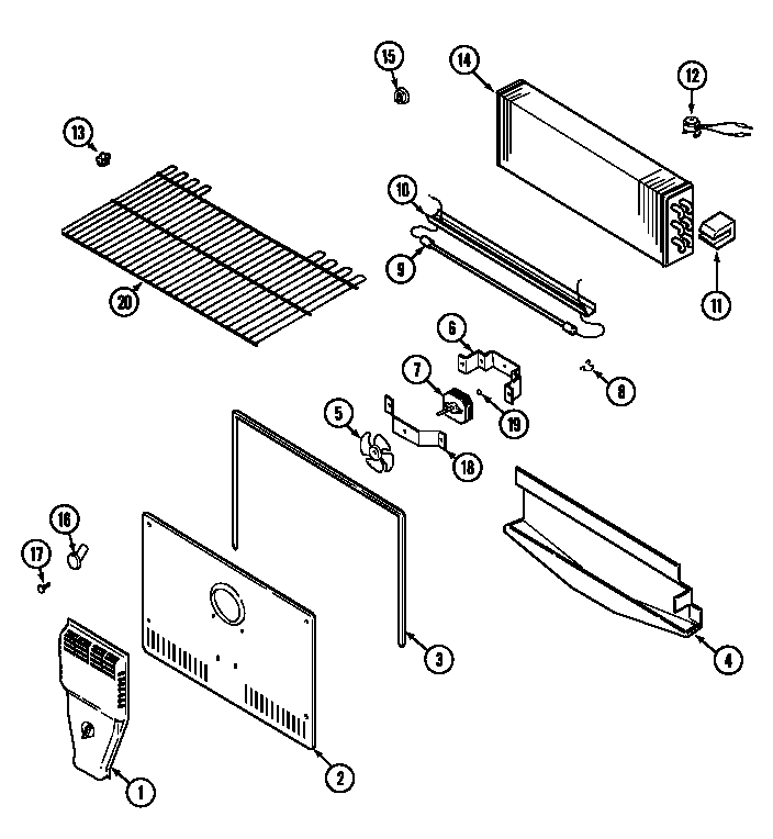 Freezer compartment