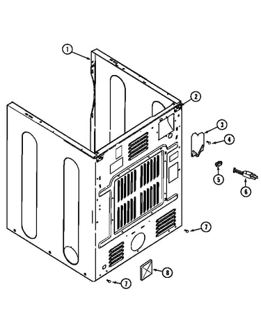 Cabinet-rear