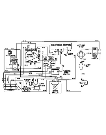 Wiring information (mde9806azw)