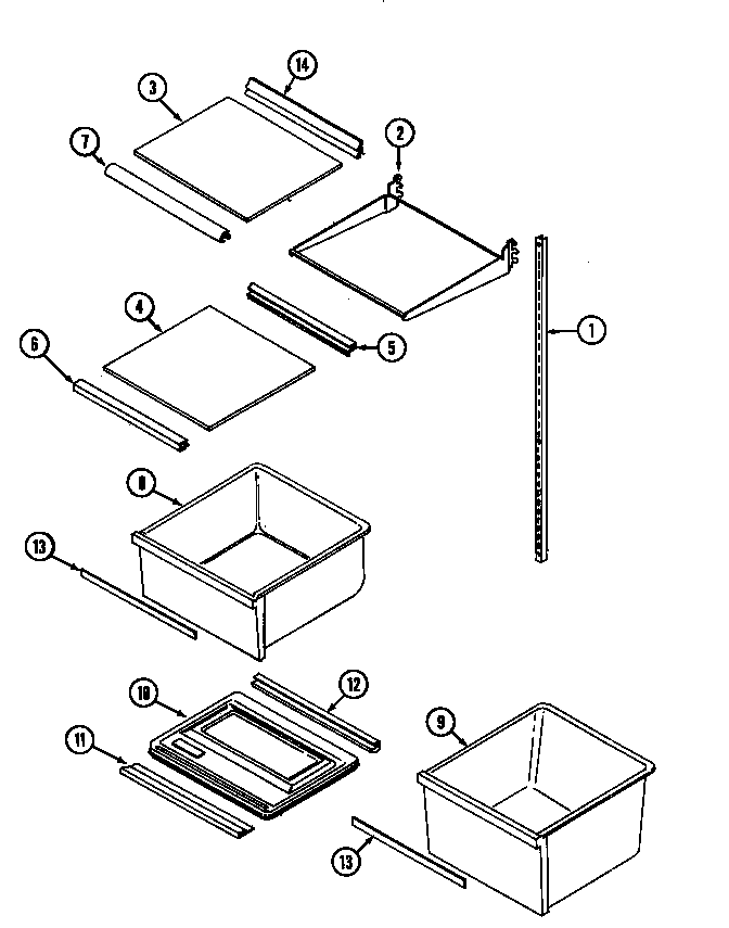 Shelves & accessories