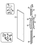 Freezer outer door