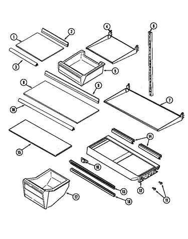 Shelves & accessories