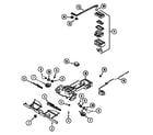 Maytag GT1986PKCA controls diagram