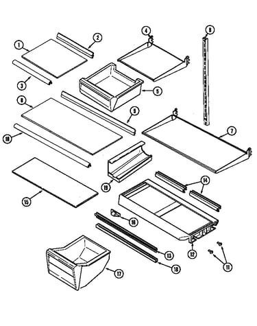 Shelves & accessories