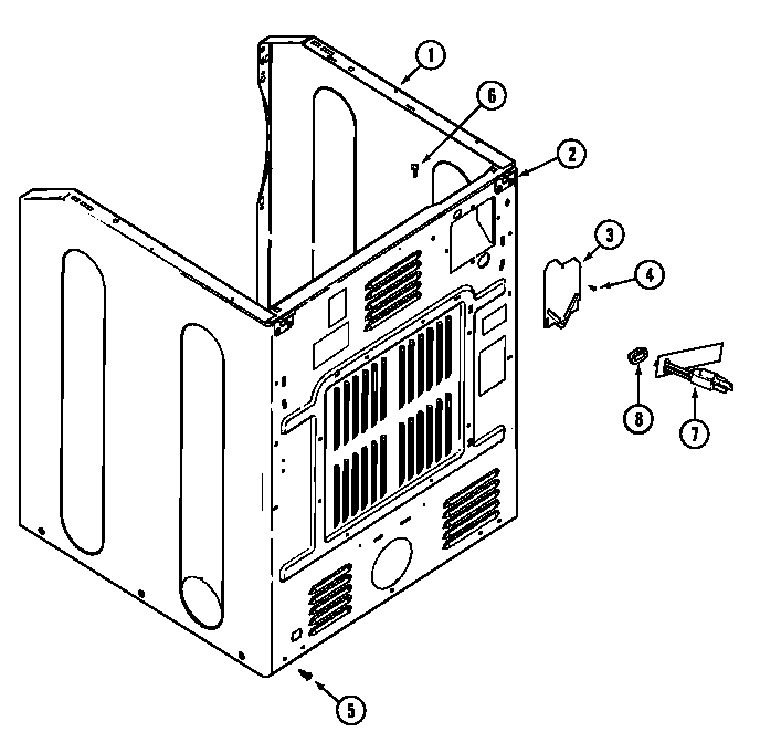 CABINET-REAR