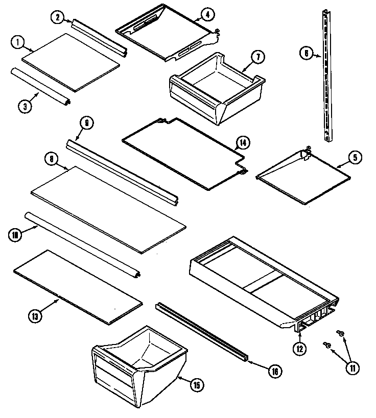 Shelves & accessories