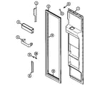 Maytag RISBS560B freezer inner door diagram