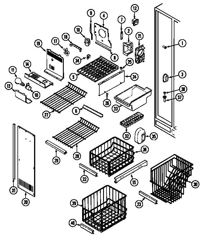 Freezer compartment