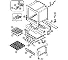 Maytag MGR5730ADA oven/base diagram