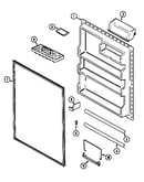 Fresh food inner door (bisque) (gt1916pxcq)