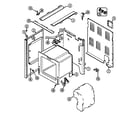 Maytag MER5730ACW body diagram