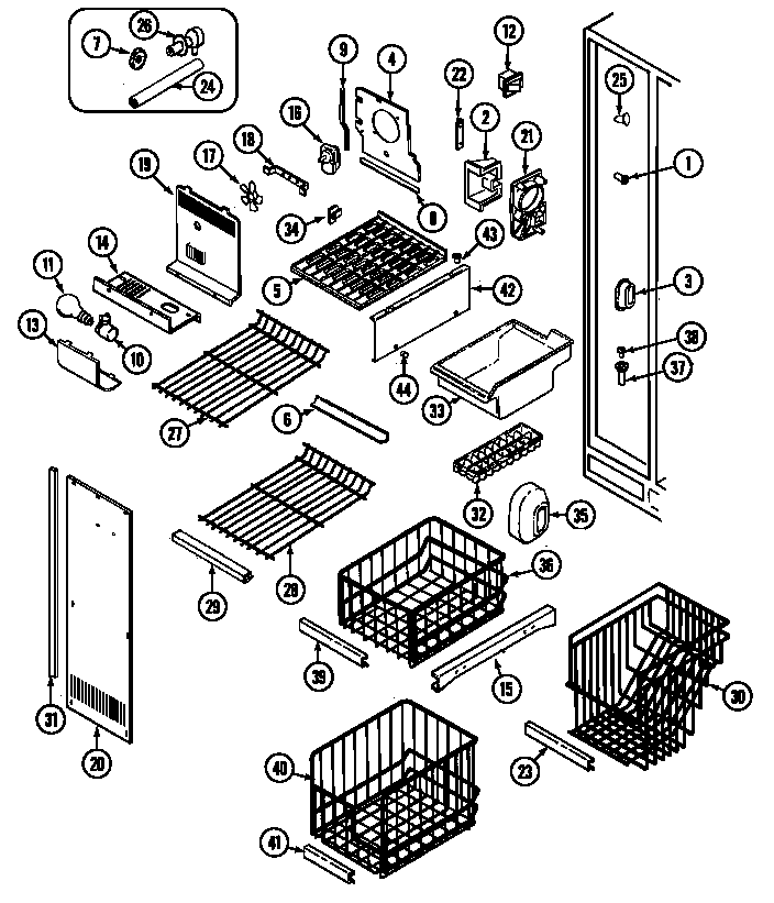 Freezer compartment