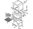 Maytag MGR5510ADH oven/base diagram