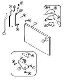 Freezer outer door
