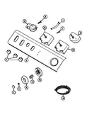 Control panel (lat9406abe) (lat4916abe) (law9406abe)