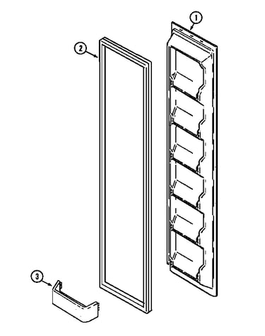 Freezer inner door