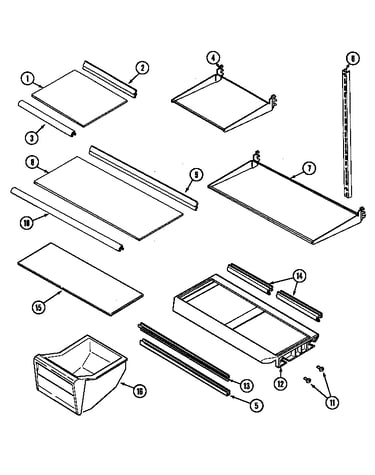 Shelves & accessories