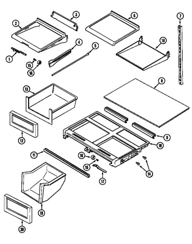 Shelves & accessories
