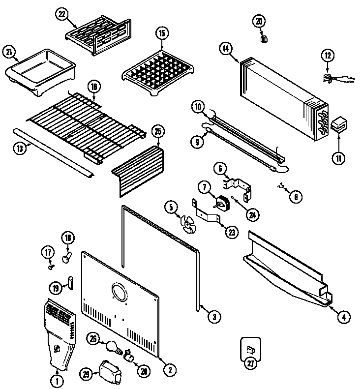 Freezer compartment