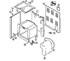 Admiral AER1150AAH body diagram