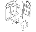 Maytag CER2350AGL body diagram