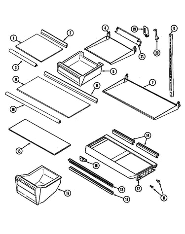 Shelves & accessories