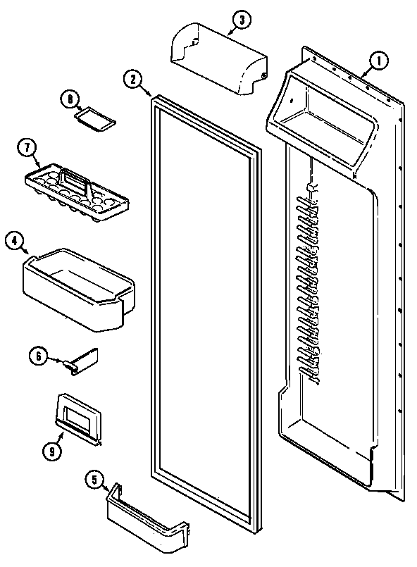 FRESH FOOD INNER DOOR