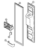 Freezer inner door