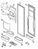Fresh food inner door