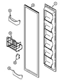 Freezer inner door