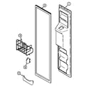 Maytag MSD2957AEB freezer inner door diagram