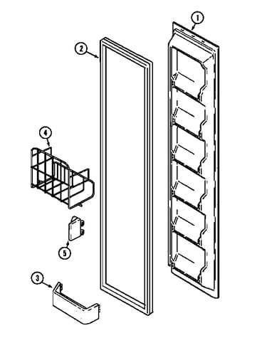 Freezer inner door