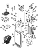 Freezer compartment (gs2124padb) (gs2124padb)