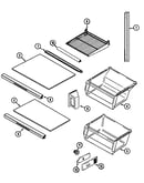 Shelves & accessories (bisque) (gs2112pxdq)