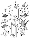 Freezer compartment (gs2112pxda) (gs2112pxdw)