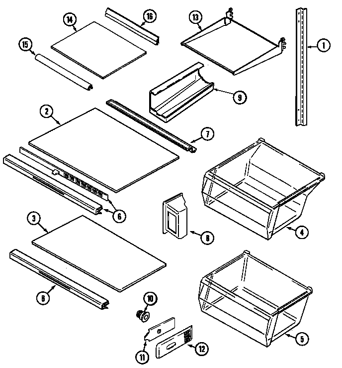 Shelves & accessories